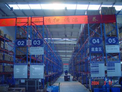 China Heavy Duty Pallet storage racks 50.8mm Pitch 10 Years Warranty for sale