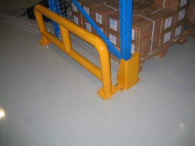 China Rack Spare Parts Powder Coated Upright Protector with Highly OEM Service Accepted for sale