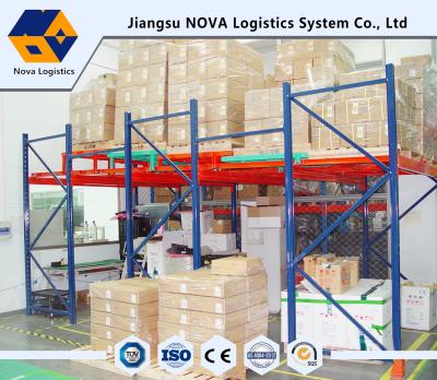 China For Logistics Distribution Centers Push Back Pallet Racking commercial heavy duty shelving for sale