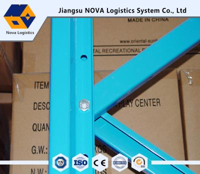 China Customized Blue / Orange / Green Heavy Duty Pallet Shelving , Depth 400-2000 Mm for sale