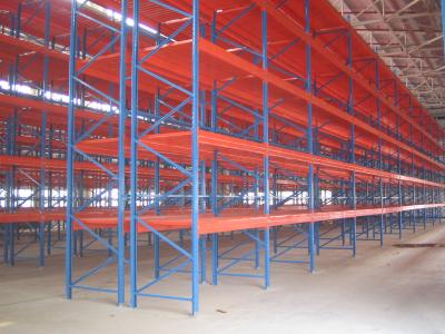 China Big Heavy Duty Pallet Racking For Logistic , Loading Capacity 4,000 Kg UDL / level for sale
