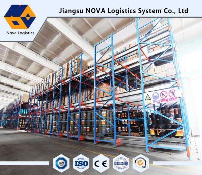 China Semi Automatic Pallet Shuttle System With Battery Operated Motor Drive for sale