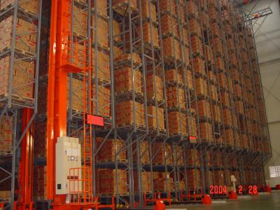 China Corrosion Protection Automatic Storage And Retrieval System For Warehouse for sale