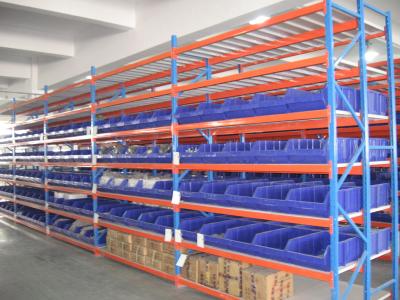 China Long Span Medium Duty Racking System Warehouse Equipment Power Coating for sale