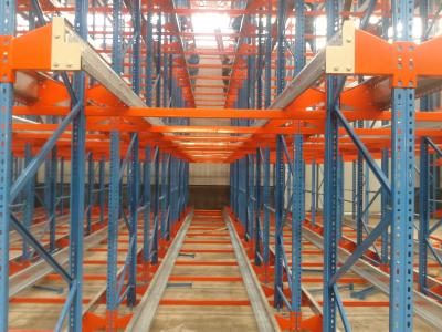 China Custom Size Shuttle Pallet Racking With Battery Operated Motor Drive OEM for sale