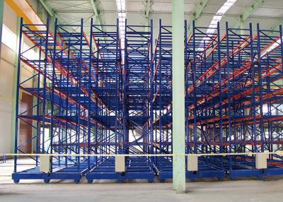 China Warehouse 4 Tier Steel Pallet High Density Rack Movable ISO CE Certified for sale