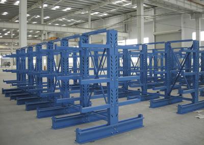 China Warehouse Storage Structural Galvanized Rolled Cantilever Racking Double Side for sale