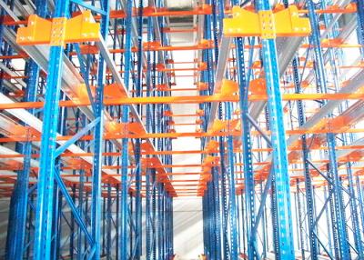 China Industrial Powder Coating Heavy Duty Radio Shuttle Racking System 1500kg/Layer for sale