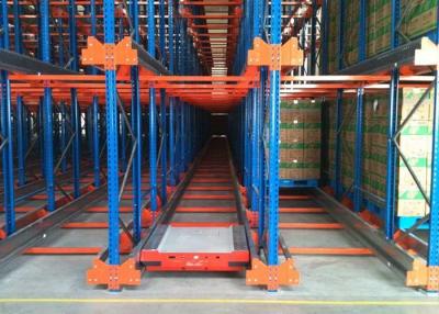 China Intelligent Storage Solutions Automated Steel Radio Shuttle Pallet Racking 1000kg for sale