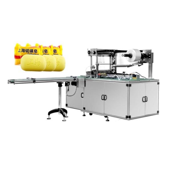 Quality 1000 KG Laundry Soap Flow Wrapper Packing Machine Soap Making Production Line for sale