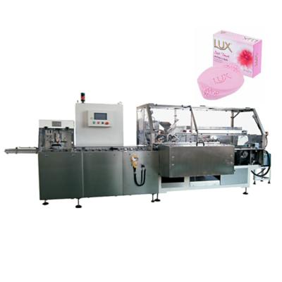 China Stainless Steel 304 Full Automatic High Speed Small Toilet Soap Carton Box Packing Machine for sale