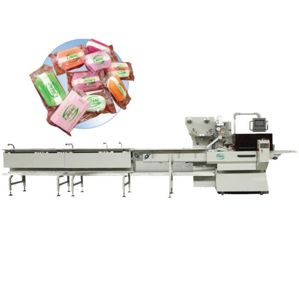 Quality Video Technical Support Hotel Round Soap Pleated Wrapper Machine Packaging for sale