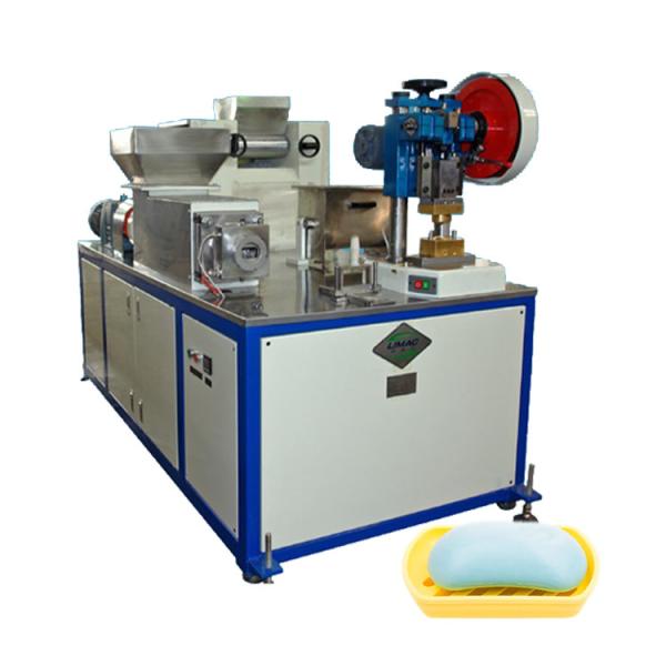 Quality 100-200kg/H Small Scale Soap Making Machine With 150mm Plodder Diameter for sale