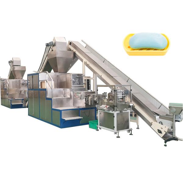 Quality Video Technical Support 500-2000KG/H Full Automatic Soap Making Machine for sale