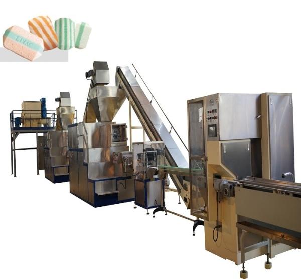 Quality Video Technical Support 500-2000KG/H Full Automatic Soap Making Machine for sale