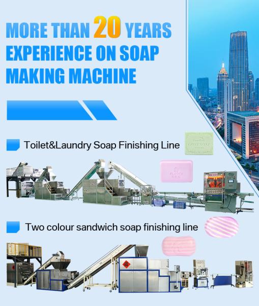 Quality Full Automatic Solid Bar Soap Production Line Soap Making Machine for sale