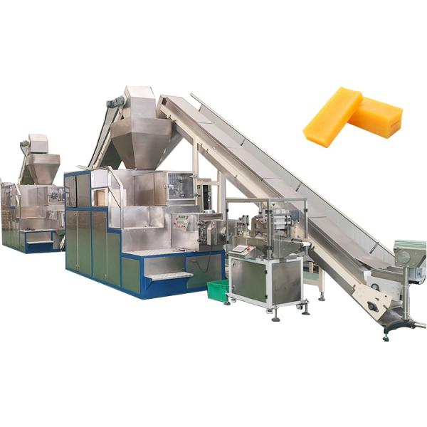 Quality Full Automatic Laundry Soap Making Machine With Stainless Steel Construction for sale