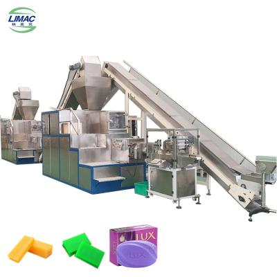 China Toilet / Laundry Soap Line Bar Soap Making Machine 100-2000kg/H for sale