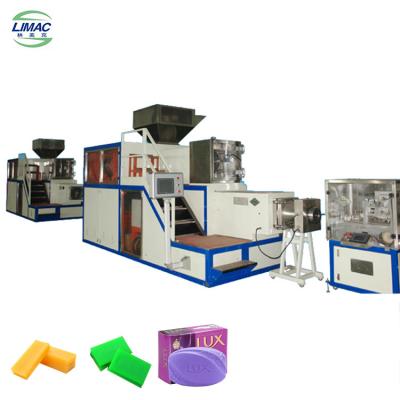 China Linha de acabamento de sabão de lavanderia essencial para a produção de sabão dos hotéis Máquina de fabricação de sabão à venda