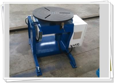 China Pipe Automatic Rotary Welding Positioners Manual Tilt 300kg Weldment for sale