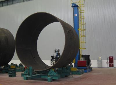 Chine Rotateur se réunissant de soudure du rotateur 2000t de tuyau en mer de base de Monopile à vendre