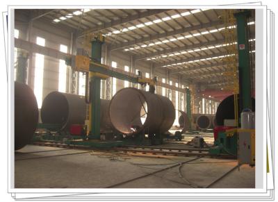 China Land Wind Steel Tube Tower Robust Structure Welding Column Boom With Trolley for sale