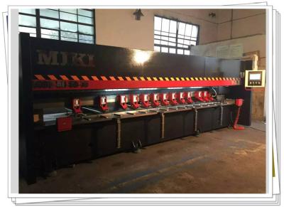 China CNC High Accuracy Metal Plate Slotting Machine With Blade Cooling For V Groove for sale