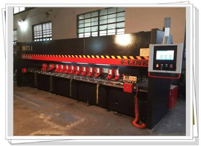 China Touch Screen CNC Sheet Metal Grooving Machine With Pneumatic Clamp For SS Slot for sale