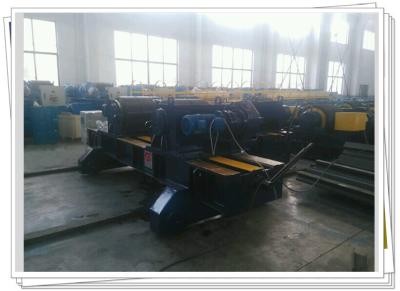 China Taper Shape Weldment Used Conventional Welding Rotator With Dual PU Roller for sale