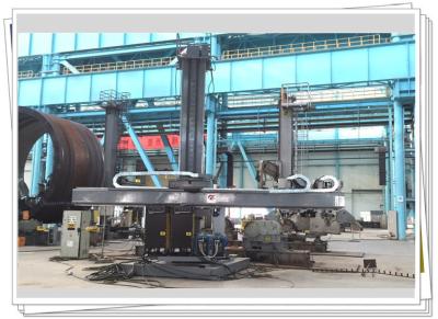 China ESAB Source Dual Head Welding Column Boom Wind Tower Production Line for sale