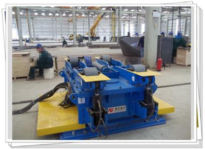 China 3D Adjustable Hydraulic Fit Up Rotator for Wind Tower Production Line for sale