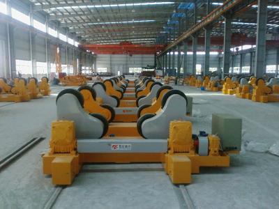 China 100ton Conventional Pipe Welding Rotator , Pipe Rotators for Welding for sale