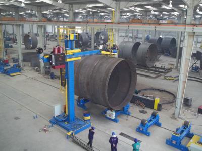 China Movable Rotary Welding Positioner Seams and Cylindrical Members for sale
