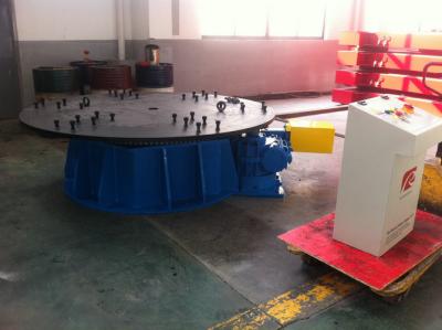 China Manual Horizontal Rotary Table / Rotary Work Table Positioners for sale