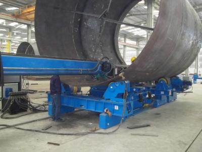 China Custom Blue Durable Fit up Rotator / Tank Turning Rolls For Wind Tower welding for sale