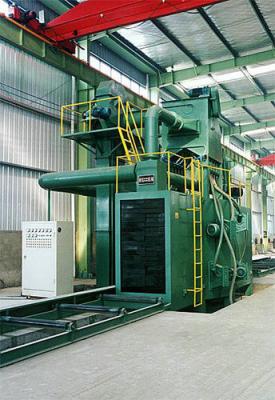 China Steel Plate Shot Blasting Machine H Beam Clean and Intensify for sale