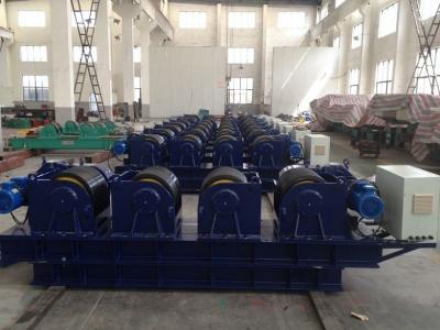 China 150 Ton Pipe Welding Rotator Polyurethane Wheel Hydraulic Pressure for sale