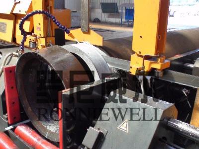 China High Speed Beveling Pipe Prefabrication Line Automatic With Band Saw for sale