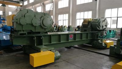 China 10m 700T Pipe Welding Rollers Mobile On Rail for sale