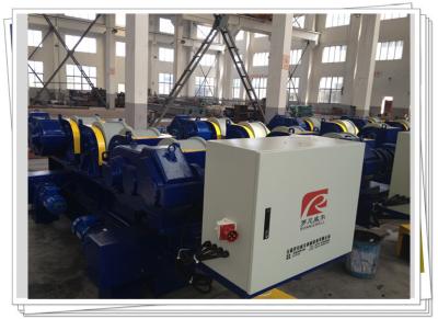 China Automatic Painting Pipe Turning Rolls with steel wheel for sale