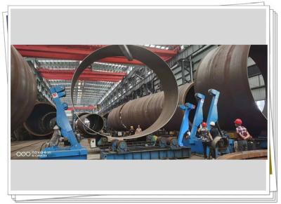 Chine Réservoir du navire 1000mm d'ellipse tournant la ligne croissante de Rolls à vendre