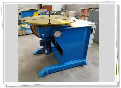 China Motorized Rotate Turnover Tilt Turntable 600kg Welding Positioner With Foot Pedal for sale
