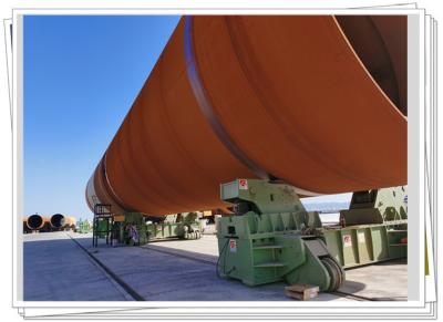 China Monopile Offshore Foundation Welding Production Line 2000t Assembling Rotator for sale