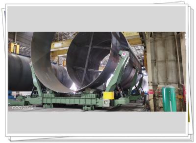 China Heavy Anti Ellipse Rotator Arm Support 400T Tank Hydraulic Assembling Turning Roller for sale