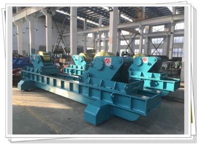 China Wind Tower Sections Assembly Fit Up Rotator Traverse Hydraulic 250T Turning Roll for sale