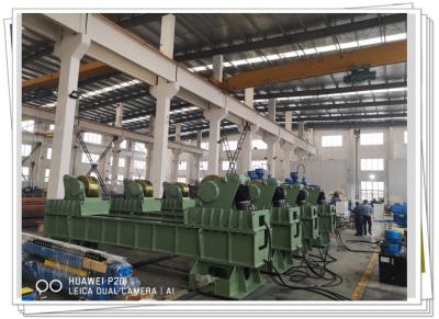 China Kugel-Behälter-Versammlungs-Rollen-Bett 400t regelte hydraulischen Sitz herauf Rotator-Schiff-wachsende Linie zu verkaufen