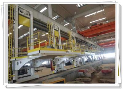 Chine Section tubulaire traversant la plate-forme de soudure de soudure d'encorbellement du manipulateur 5m de SCIE à vendre