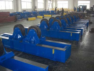 China Hydraulic Adjustable Pipe Tank Turning Rolls With Rubber Coated for sale