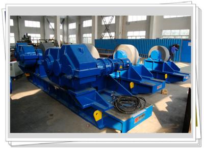 China 400ton Bolt Conventional Welding Rotator Adjustable With Steel Wheel for sale