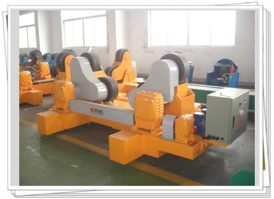 China PU Wheel Self Aligned Weld Rotator With Motorized Bogie For Vessel Rotary for sale